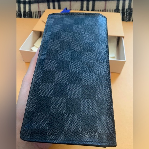 Sold⚡️Authentic Graphite Brazza Wallet ⚡️⚡️ - Picture 8 of 14